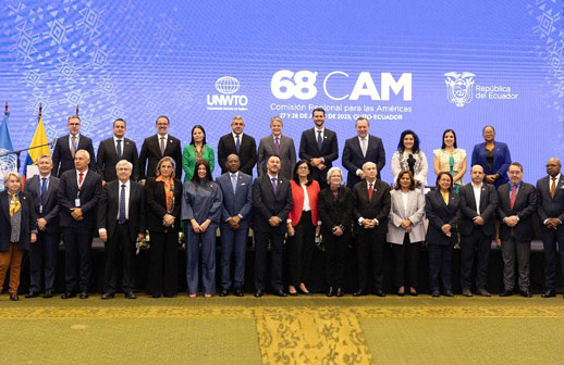 68ª reunión de la Comisión Regional de la OMT en Ecuador